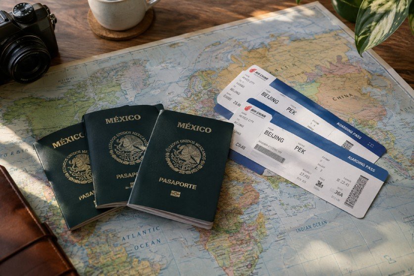 Tramitar visa de China siendo mexicano: requisitos y cómo solicitarla en 2026